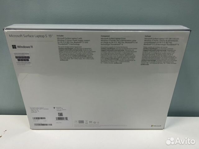 Новый Microsoft Surface Laptop 5 15 i7 16GB 512GB объявление продам