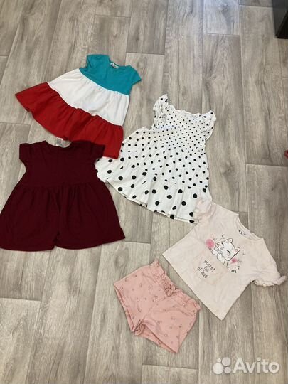 Одежда пакетом на девочку104-110