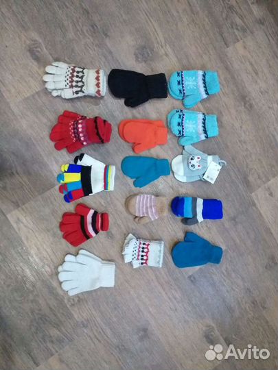 Шапки, варежки, перчатки, шарфы