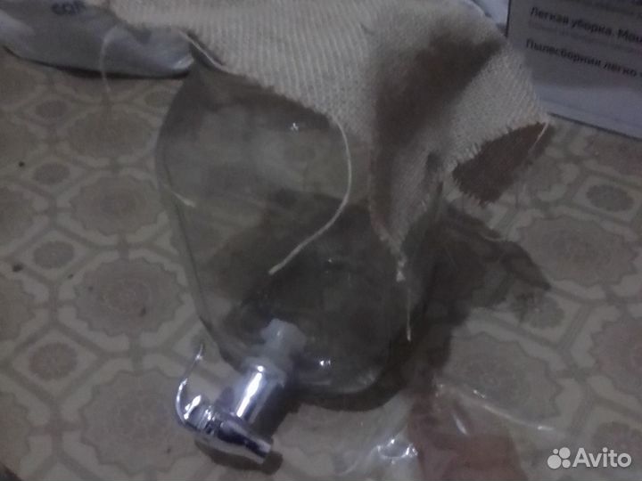 Банка с краником для кваса, лимонада, пива