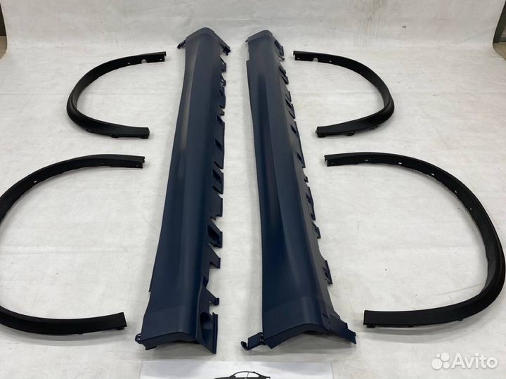 Пороги М пакет F15 + расширители арок BMW X5 F15