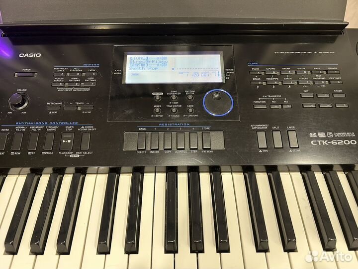 Синтезатор casio ctk 6200