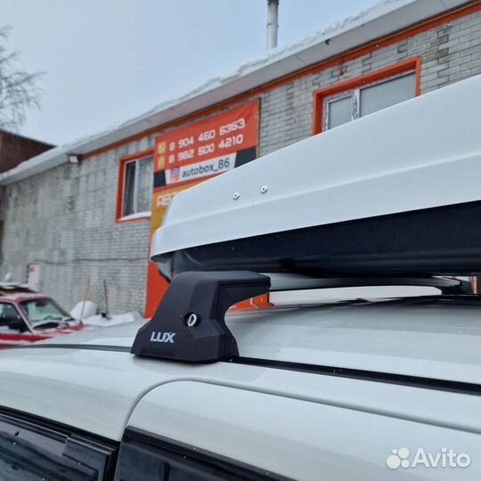 Комплект автобокс и поперечины для Honda StepWgn