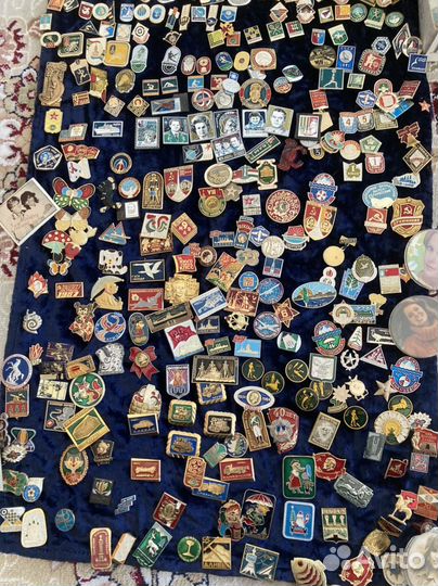 Значки СССР коллекция