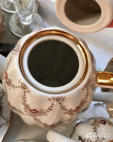 Сервиз кофейный лфз «Гирлянды» СССР