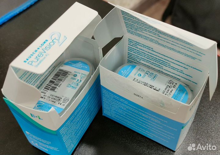 Линзы контактные PureVision HD 2 -5.00