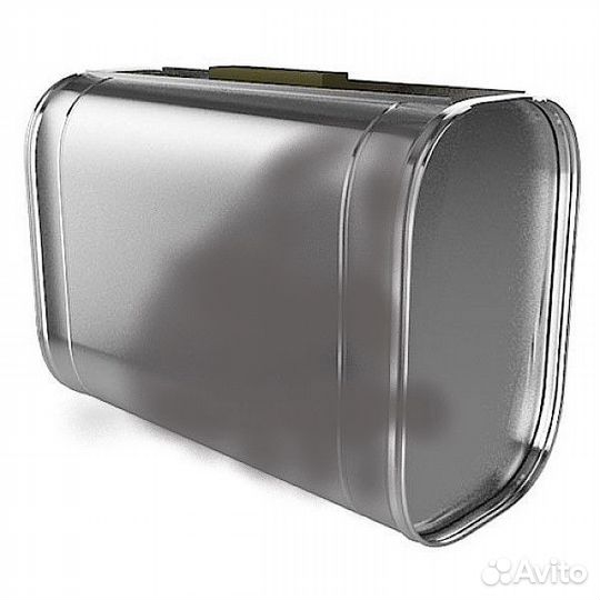 Бак для теплообменника на 60л,горизонтальный