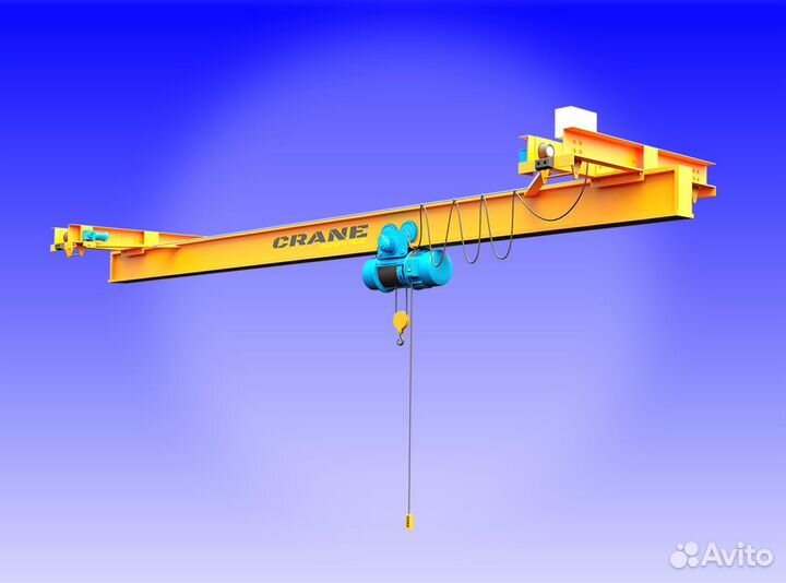 Кран балка подвесная 5т х 3м