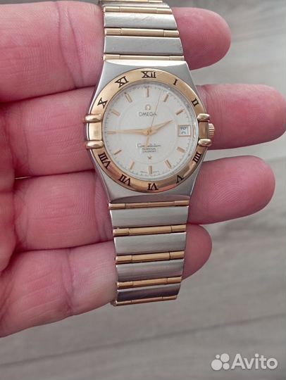 Часы Omega Constellation steel/gold omega 396.1202