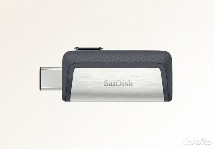 Флешка SanDisk Ultra Dual 64GB USB 3.1/Type-C (Чер
