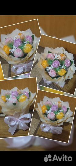 Букет из мыла