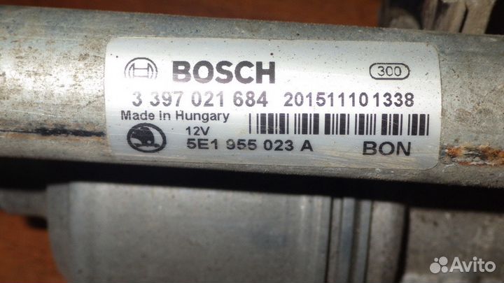 Трапеция стеклоочистителя шкода А 7