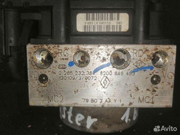 Блок ABS Renault Duster 2012