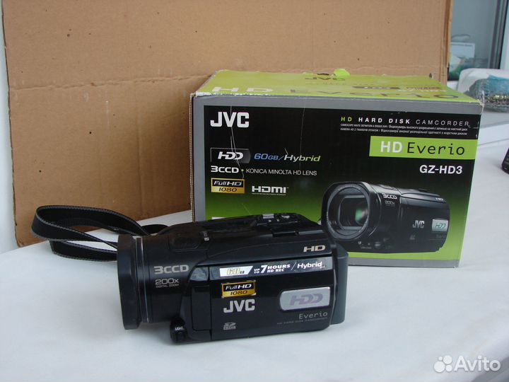 Видеокамера JVC HD3ER