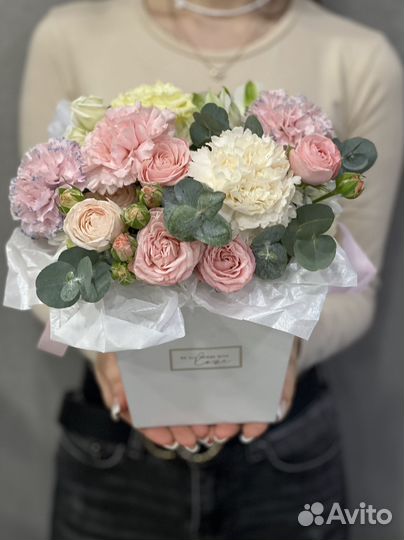 Букет цветов, розы, цветы