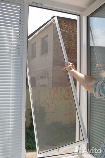 Изготовления и установка москитных сеток