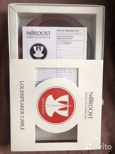 Nordost Leif Series Red Dawn banana 3 m