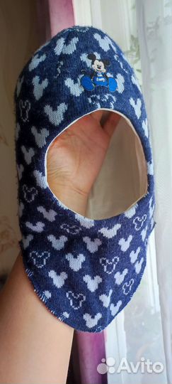 Шапка шлем на мальчика 1 год