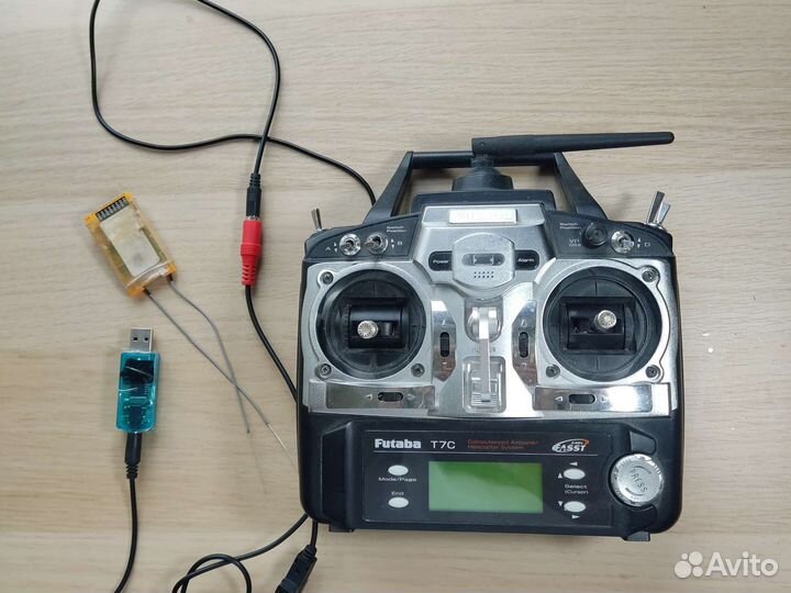 Радиоаппаратура futaba 7c + приемник