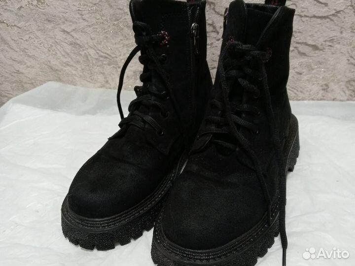Ботинки женские зимние бу. 36 раз