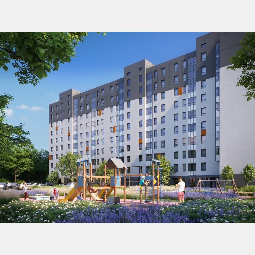 3-к. квартира, 74 м², 9/10 эт.