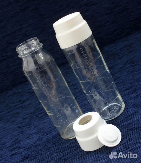 Бутылочка для кормления Kavalier - 250 мл - стекло