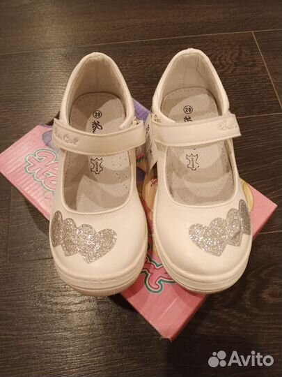Новые Туфли для девочки / Honey girl / р.28