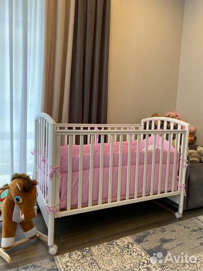 Детска кроватка Pali + матрас Plitex