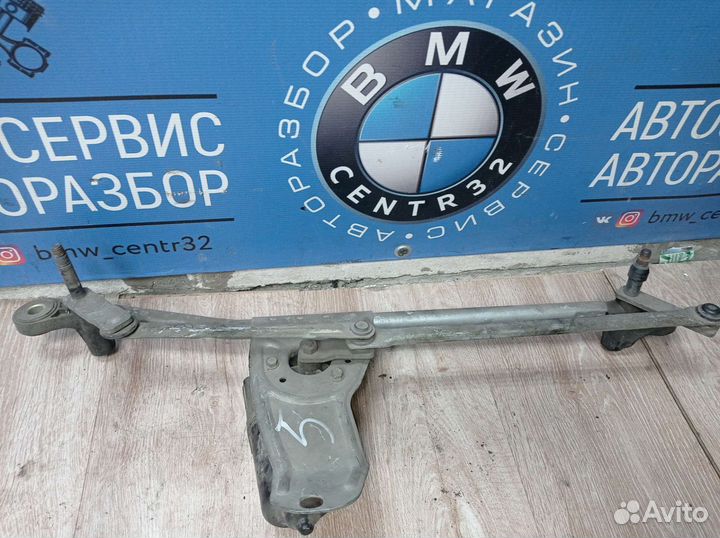 Трапеция дворников на BMW X5 Е53 в сборе