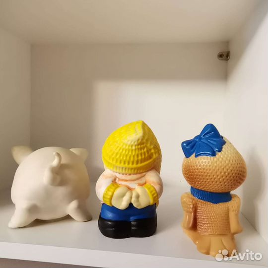 Резиновые игрушки СССР