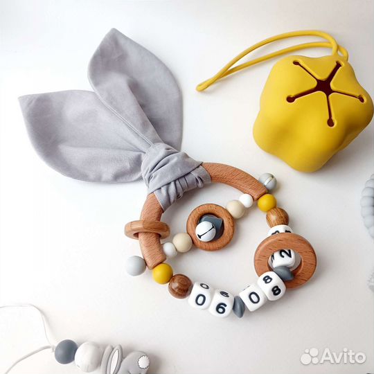 Погремушка грызунок прорезыватель