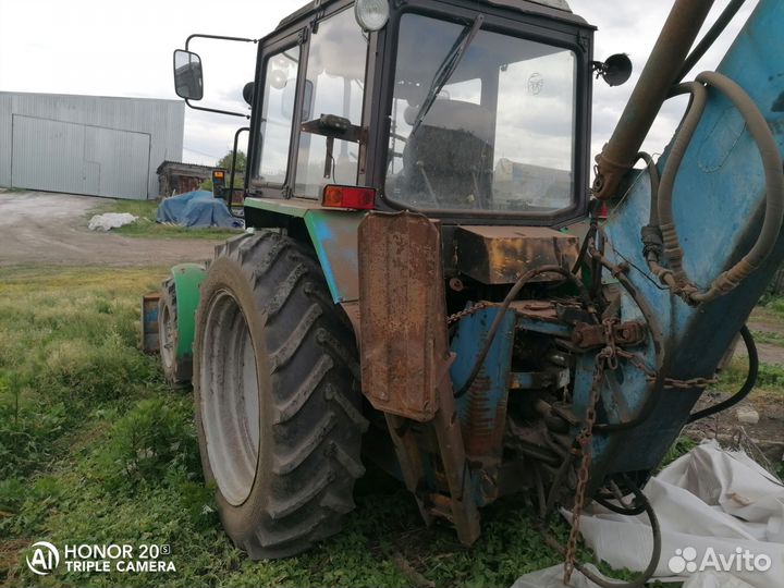 Экскаватор-погрузчик МТЗ (Беларус) ЭО-2621, 2004