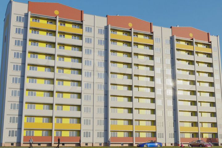 2-к. квартира, 70,3 м², 9/10 эт.
