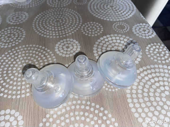 Соски для бутылочек новые 0+