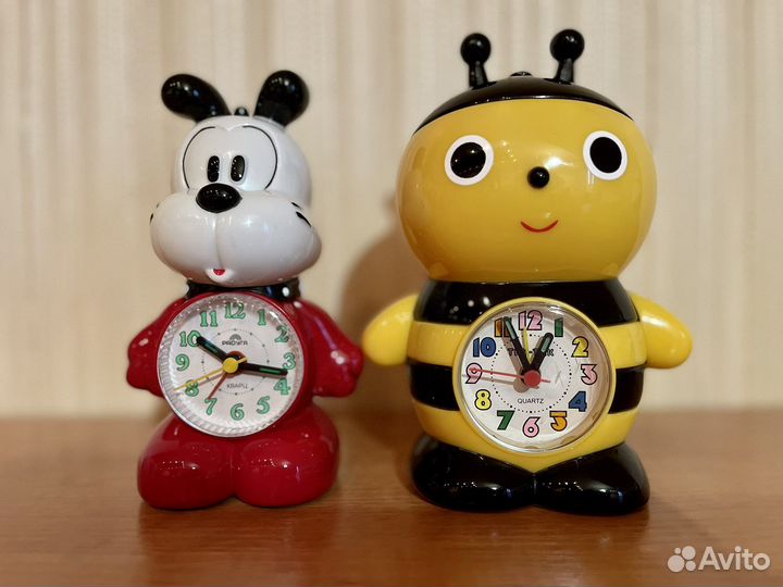 Часы будильник детские