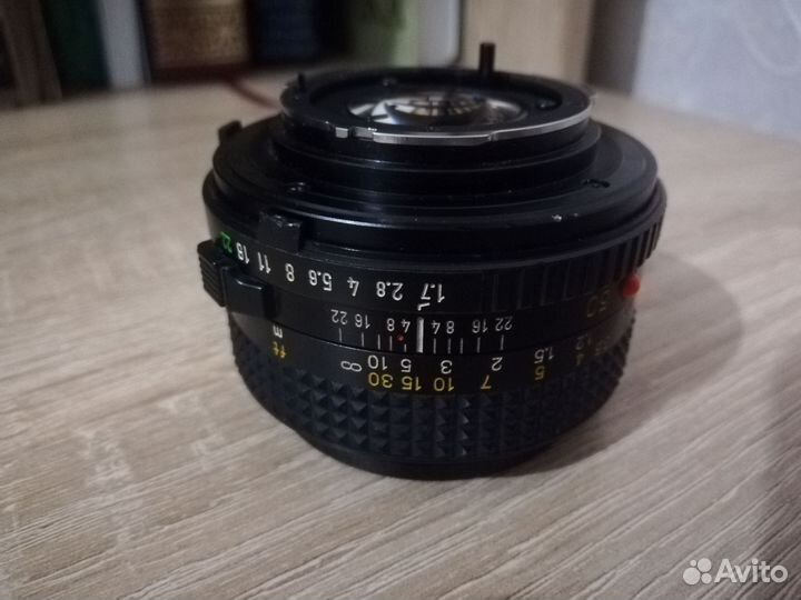 Minolta MD 50mm f/1,7 Светосильный объектив