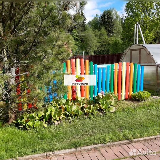 Забор из штакетника
