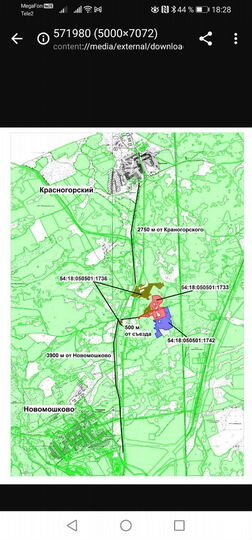 Участок 51,05 га (СНТ, ДНП)