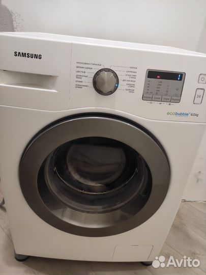 Стиральная машина samsung eco bubble 6 кг