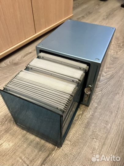 Бокс-сейф для CD/DVD дисков, 80 дисков