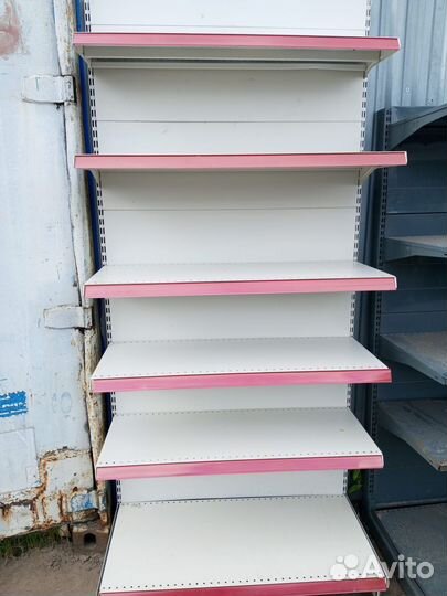 Стеллаж торговый пристенный