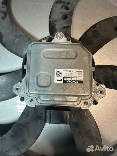 Вентилятор радиатора Toyota Camry XV70
