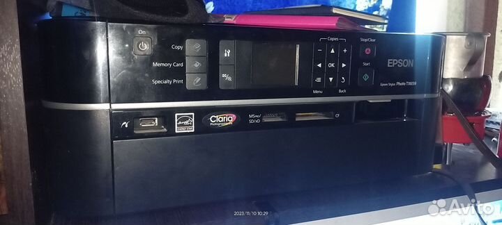Цветной струйный принтер epson