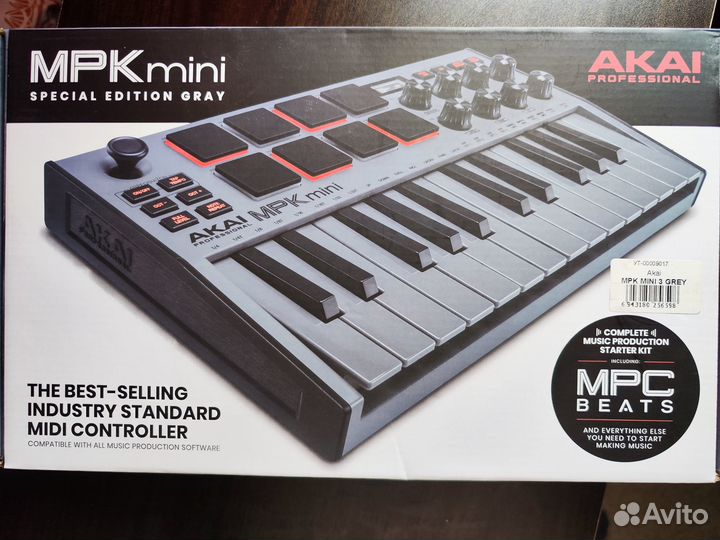 Akai mpk mini 3 grey
