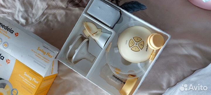 Молокоотсос medela swing flex электрический