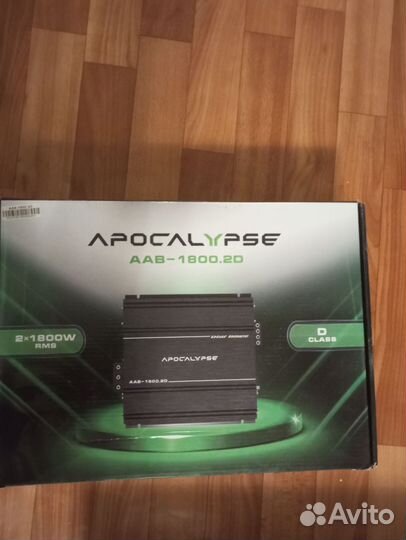 Усилитель ABB-1800d2 и арнольды AP-M81AC 4 пары