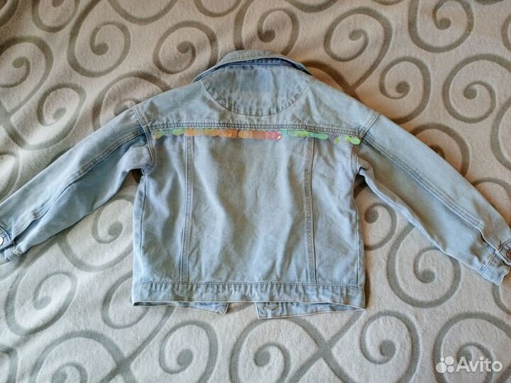 Джинсовая куртка для девочки