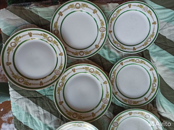 Тарелки ресторан Яръ кузнецовский фарфор