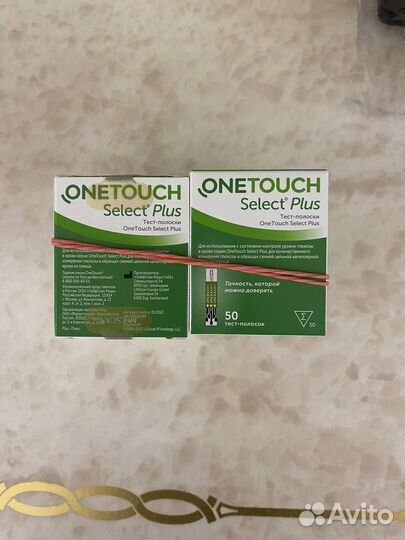 Тест полоски one touch select plus