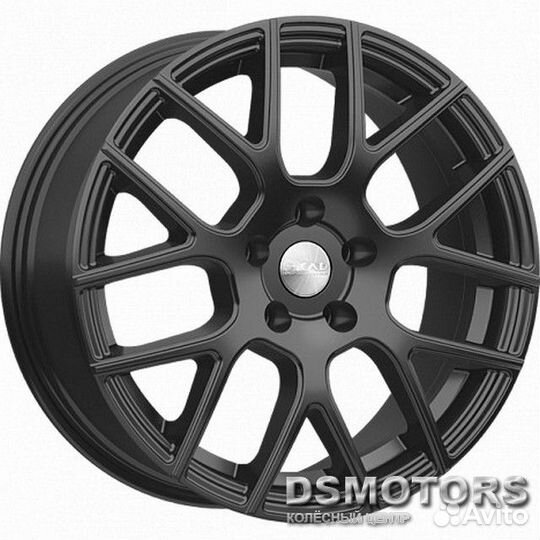 Диски Стилетто 8.0/18 5x114.3 ET45 d67.1 чёрный ба